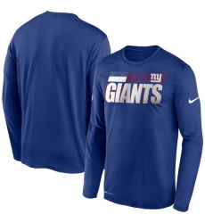 New York Giants Men Long T Shirt 011