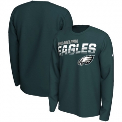 Philadelphia Eagles Men Long T Shirt 001