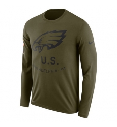 Philadelphia Eagles Men Long T Shirt 002