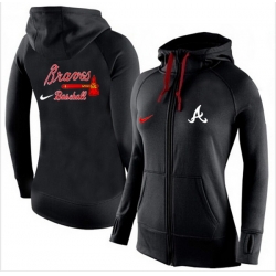 Atlanta Braves Women Hoody 004