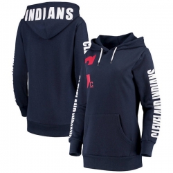 Cleveland Indians Women Hoody 002