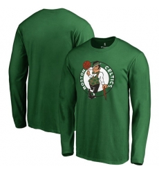 Boston Celtics Men Long T Shirt 007