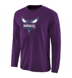 Charlotte Hornets Men Long T Shirt 003