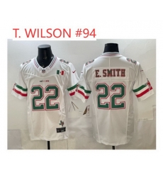 Men Cowboys T.Wilson 94 Mexico white Jersey Men Cowboys T.Wilson 94 Mexico white Jersey