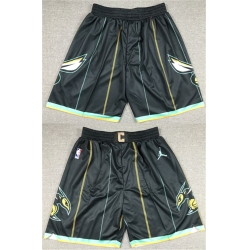 Men Charlotte Hornets 2022 23 Black City Edition Shorts 