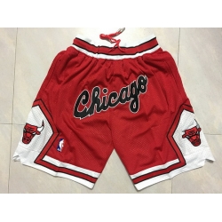 Chicago Bulls Basketball Shorts 005