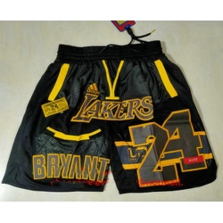 Los Angeles Lakers Basketball Shorts 026