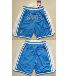 Los Angeles Lakers Basketball Shorts 038