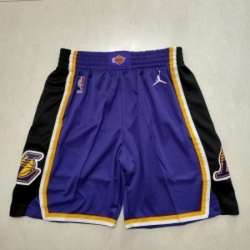 Los Angeles Lakers Basketball Shorts 039