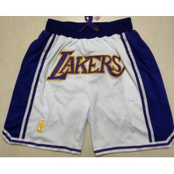 Los Angeles Lakers Basketball Shorts 041