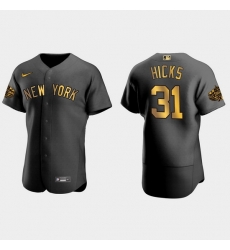 Men New York Yankees Aaron Hicks 2022 Mlb All Star Game Black Men Jersey