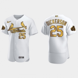 Men St.Louis Cardinals Corey Dickerson 2022 Mlb All Star Game White Gold Men Jersey