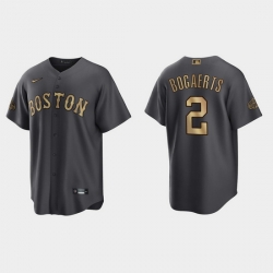 Men Xander Bogaerts Boston Red Sox 2022 Mlb All Star Game Charcoal  Jersey