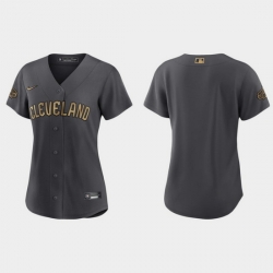 Women Guardians 2022 Mlb All Star Game Replica Charcoal Jersey