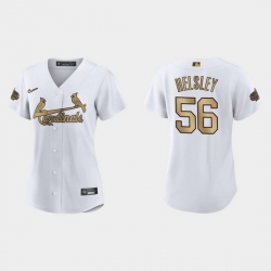 Women St.Louis Cardinals Ryan Helsley 2022 Mlb All Star Game Replica White Jersey