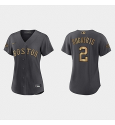 Women Xander Bogaerts Boston Red Sox 2022 Mlb All Star Game Replica Charcoal Jersey