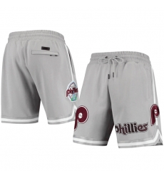 Men Philadelphia Phillies Grey Shorts