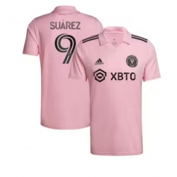 Men's Inter Miami CF Luis Suárez adidas Pink 2023 The Heart Beat Kit Replica Player Jersey