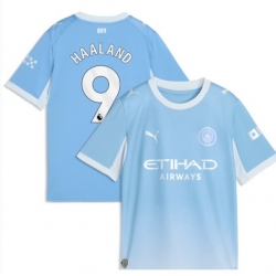 Haaland Manchester city  jerseys Blue