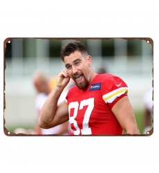 Kansas City Chiefs Aluminum Sign 12x8 Inch Travis Kelce 002