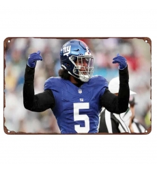 New York Giants Aluminum Sign 12x8 Inch Kayvon Thibodeaux 004