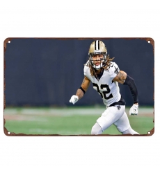 New Orleans Saints Aluminum Sign 12x8 Inch Tyrann Mathieu 003