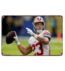 San Francisco 49ers Aluminum Sign Christian McCaffrey 005