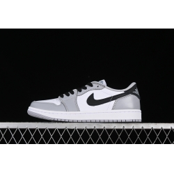 AIR JORDAN 1 LOW OG WHITE BLACK WOLF GREY