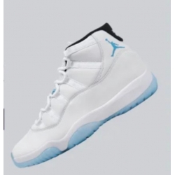 Air Jordan 11 White Blue Men Shoes 24Z21