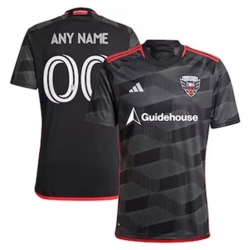 Men D.C. United Custom 2024 25 Home Replica Black