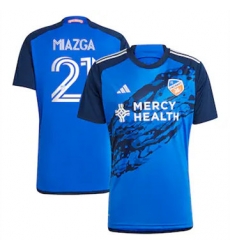 Men FC Cincinnati Matt Miazga 2023 24 Home Replica Blue