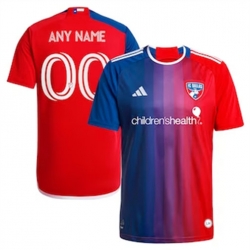 Men FC Dallas Custom 2024 25 Home Replica Blaze Red