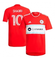 Men Chicago Fire Xherdan Shaqiri 2024 25 Home Replica Red