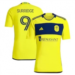 Men Nashville SC Sam Surridge 2024 25 Home Replica Yellow