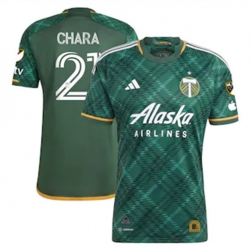 Men Portland Timbers Diego Chara 2023 24 Home Replica Green