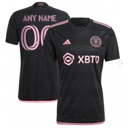 Men's Inter Miami CF adidas Black 2023 La Noche Replica Custom Jersey