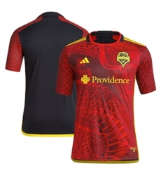 Men Seattle Sounders FC Blank 2023 24 Away Replica Red