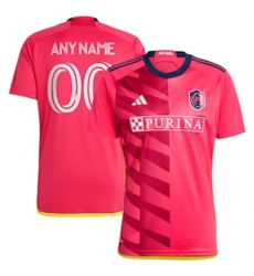 Men St. Louis City SC Custom 2023 24 Home Replica Red