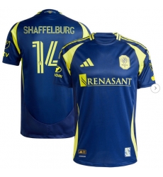 Mens Nashville SC Jacob Shaffelburg adidas Navy 2025 The Heart Of Nashville Kit Authentic Player Jersey Mens Nashville SC Jacob Shaffelburg adidas Navy 2025 The Heart Of Nashville Kit Authentic Player Jersey