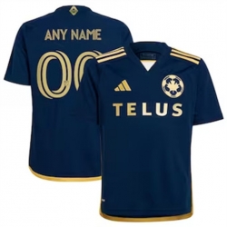 Men Vancouver Whitecaps FC Custom 202425 Away Replica Navy