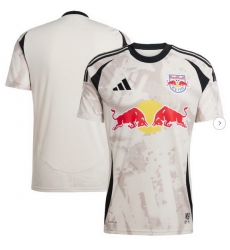 Men New York Red Bulls adidas Tan 2025 Stone Replica Jersey Men New York Red Bulls adidas Tan 2025 Stone Replica Jersey