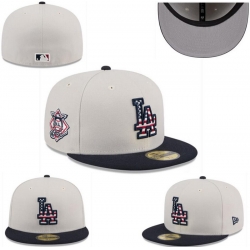 MLB Patch Fitted Hats 4086