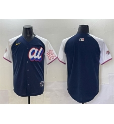 Men American League New York Yankees Blank Navy Alternate 2025 All Star Edition Limited Stitched Baseball Jersey