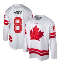 Men Canada Hockey 8 Cale Makar White 2026 Stitched Hockey Jersey Men Canada Hockey 8 Cale Makar White 2026 Stitched Hockey Jersey