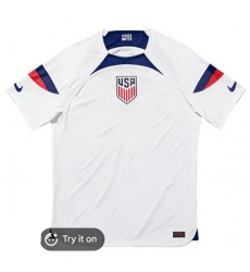 USA Blank Soccer White Jersey USA Blank Soccer White Jersey